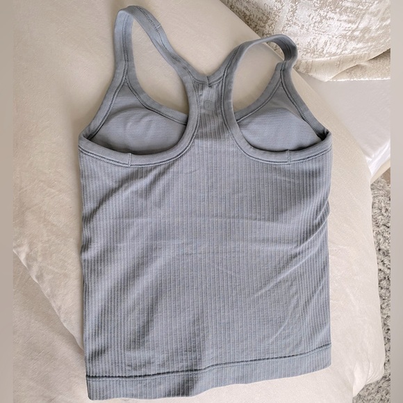 Lululemon | Ebb To Street Crop Tank Rhino Grey - Picture 5 of 6